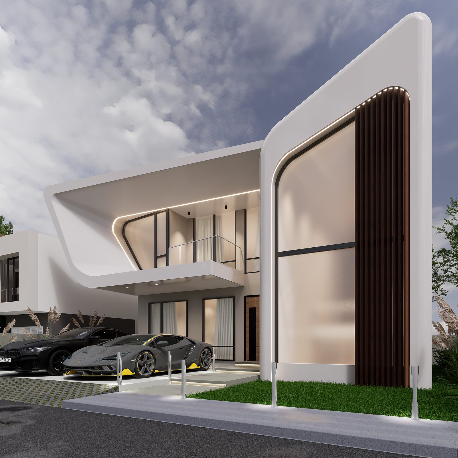 Villa Nova exterior by Morphorbis Architects